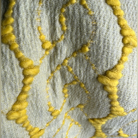 Unisex Pattered Sweater with Faint Metallic Background - Picture 5 of 5